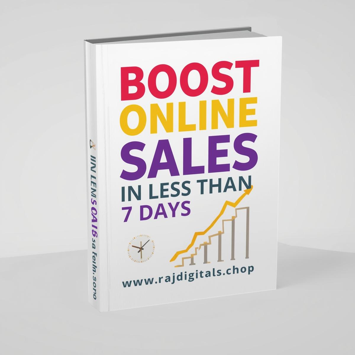Boost Online Sales in Less Than 7 Days