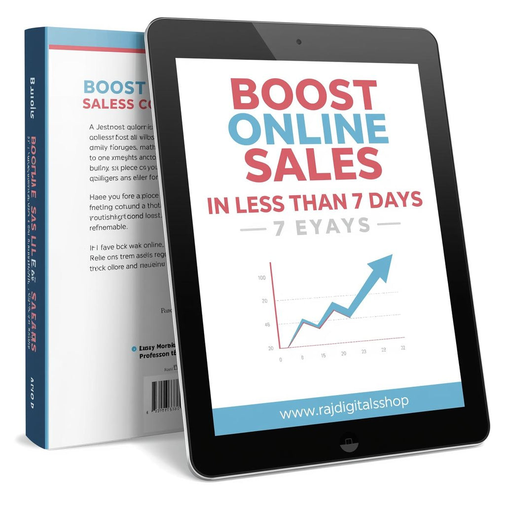 Boost Online Sales in Less Than 7 Days