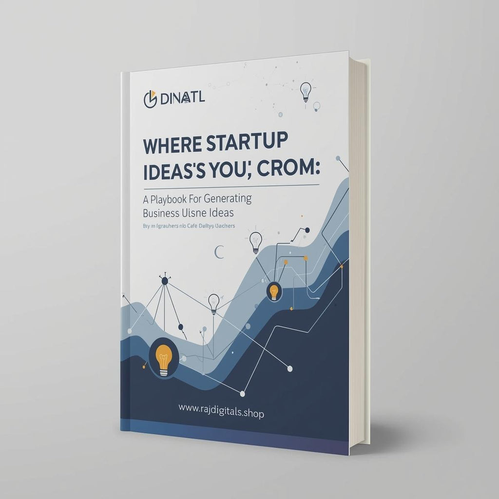 Where startup ideas come from _ a playbook for generating business ideas